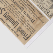 Kram-Zeitschriften-Elemente Decoupage Papier (Detail)