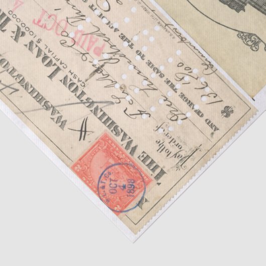 Kram-Zeitschriften-ephemeres Elemente Decoupage Seidenpapier (Detail)