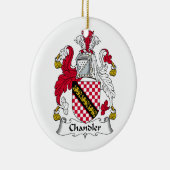Krämer-Familienwappen Keramik Ornament (Rechts)