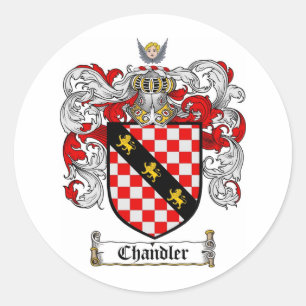 KRÄMER-FAMILIENWAPPEN - KRÄMER-WAPPEN RUNDER AUFKLEBER