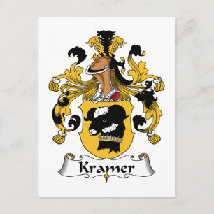 Kramer Familienwappen Postkarte