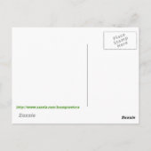 Krampen mit Kinderschnee Postkarte (Rückseite)