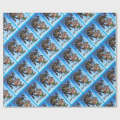 Krampf Geschenkpapier (Flach)