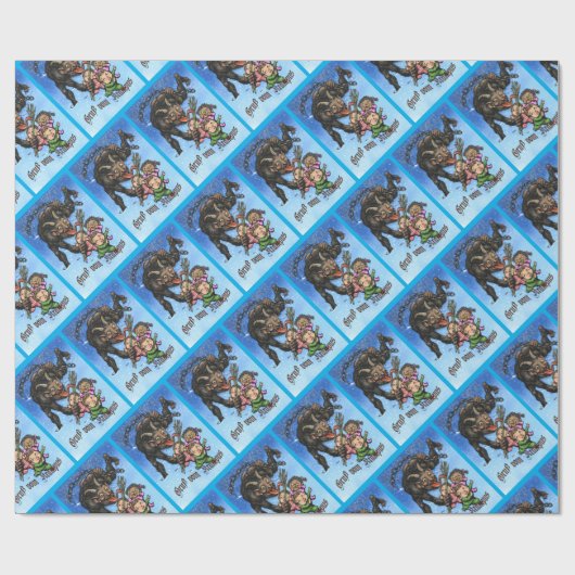 Krampf Geschenkpapier (Flach)