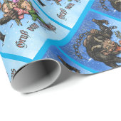 Krampf Geschenkpapier (Rolleneckpunkt)