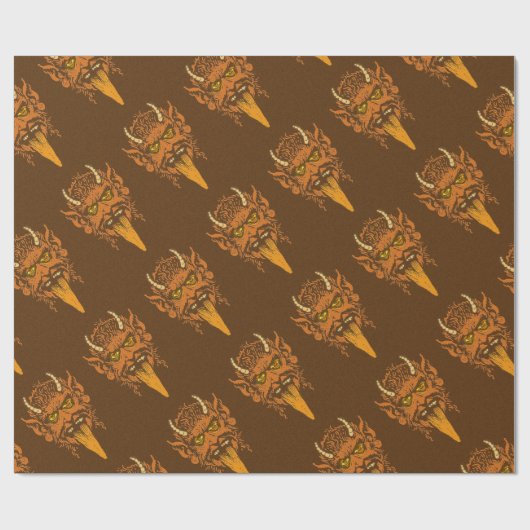 Krampf Geschenkpapier (Flach)