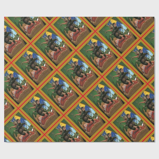 Krampf Geschenkpapier (Flach)