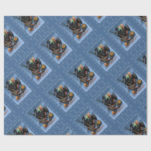 Krampf Geschenkpapier (Flach)