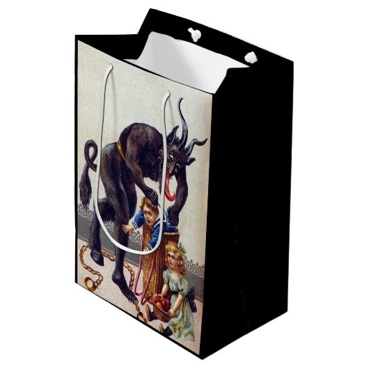 Krampf Mittlere Geschenktüte (Vorderseite Schrägansicht)