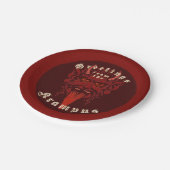 Krampf Pappteller (Schrägansicht)