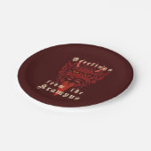 Krampf Pappteller (Schrägansicht)