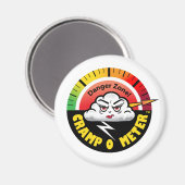 Krampf-Warnmagnet Magnet (Vorderseite/Rückseite)