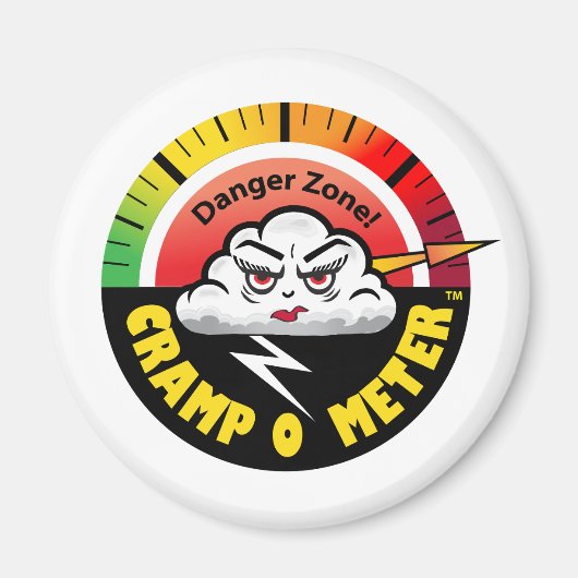 Krampf-Warnmagnet Magnet (Vorne)