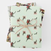 Krampf-Wrapping Paper Set 1 Geschenkpapier Set (Beispiel)