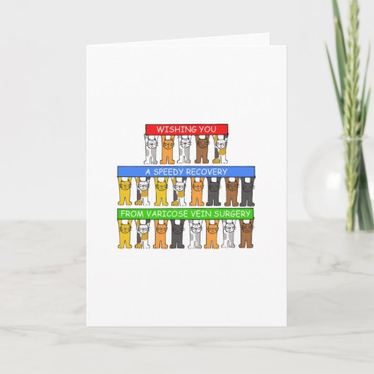 Krampfader-Operation erhalten gut bald Karte (Vorderseite)