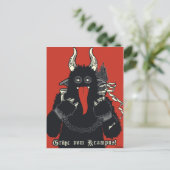 Krampus 2010 postkarte (Stehend Vorderseite)