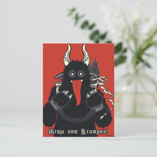 Krampus 2010 postkarte (Stehend Vorderseite)