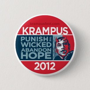 Krampus 2012 Kampagnen-Knopf Button