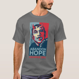 Krampus 2012 Verzicht-Hoffnungs-Slogan-T - Shirt