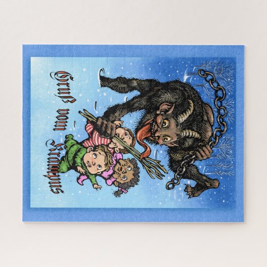 Krampus 520 Stück Puzzle (Horizontal)