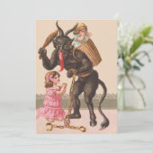 Krampus bestraft Kinder Rutenkette (Stehend Vorderseite)