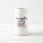 Krampus Bier Stein Bierglas (Mittel)