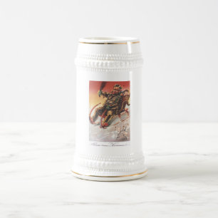 Krampus Bier-Tasse Bierglas