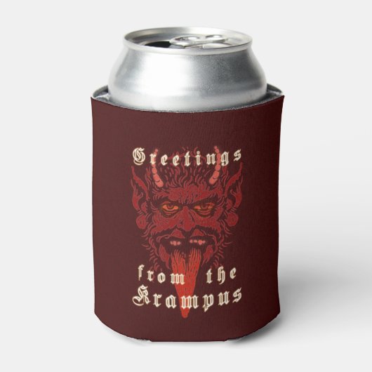 Krampus Can Cooler Dosenkühler (Kanne Vorderseite)