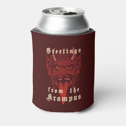 Krampus Can Cooler Dosenkühler (Kanne Rückseite)
