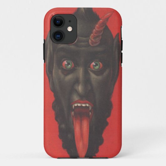 Krampus Case-Mate iPhone Hülle (Rückseite)