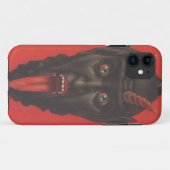 Krampus Case-Mate iPhone Hülle (Rückseite (Horizontal))