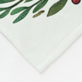 Krampus Christmas Fleecedecke (Ecke)