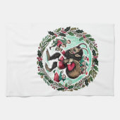 Krampus Christmas Geschirrtuch (Horizontal)