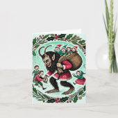 Krampus Christmas Karte (Vorderseite)