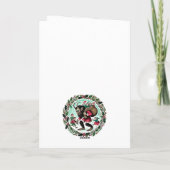 Krampus Christmas Karte (Rückseite)