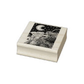 KRAMPUS CHRISTMAS NAUGHTLIST BRIEFMARKE GUMMISTEMPEL (Stempel)