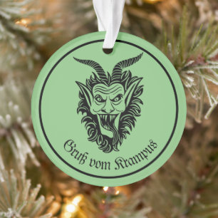 Krampus Christmas Ornament