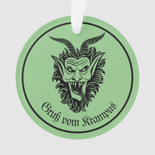 Krampus Christmas Ornament (Vorderseite)