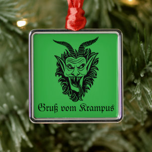 Krampus Christmas Ornament Aus Metall