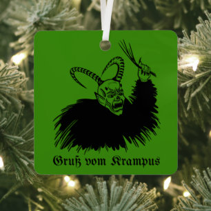 Krampus Christmas Ornament Aus Metall