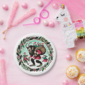 Krampus Christmas Pappteller (Party)