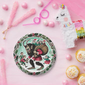 Krampus Christmas Pappteller (Party)