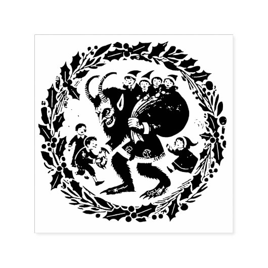 Krampus Christmas                                  Permastempel (Design)
