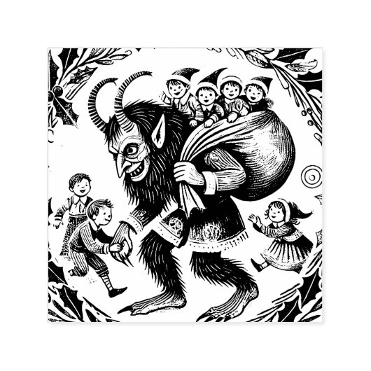 Krampus Christmas                                  Permastempel (Design)