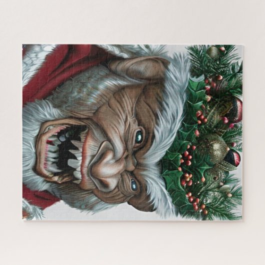 Krampus Christmas Puzzle (Horizontal)