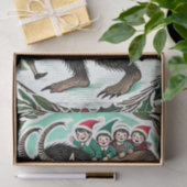 Krampus Christmas Seidenpapier (Geschenk)