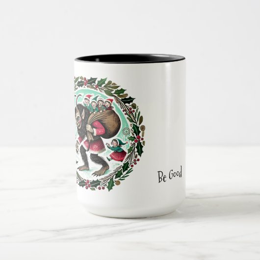 Krampus Christmas Tasse (Zentrum)