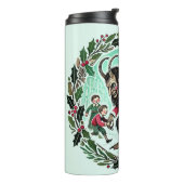 Krampus Christmas Thermosbecher (Nach links gedreht)
