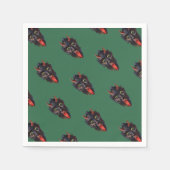 Krampus Cocktain Napkin Serviette (Vorderseite)