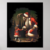 Krampus Dark Christmas Merry Krampus Holiday Horro Poster (Vorne)